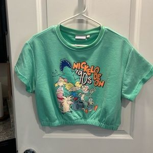NWT Nickelodeon 90s Cropped Top